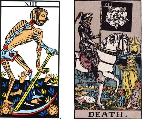 Tarocchi arcano tredici La Morte