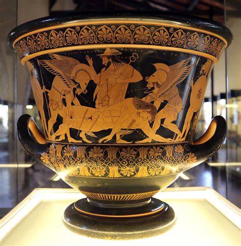 Cratere di Eufronio Ipno e Thanatos