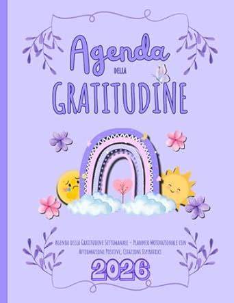 Agenda spirituale settimanale con riflessioni