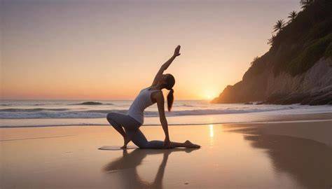 corpo umano durante pratica yoga