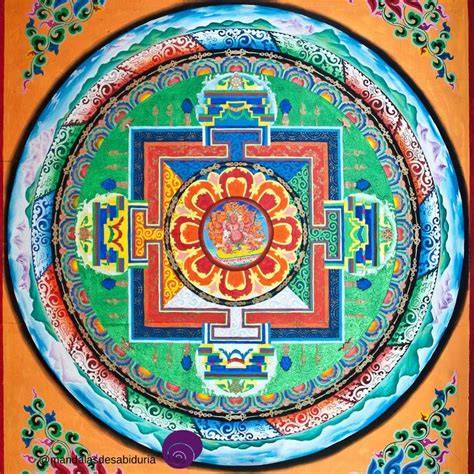 Mandala tibetano delle cento divinità