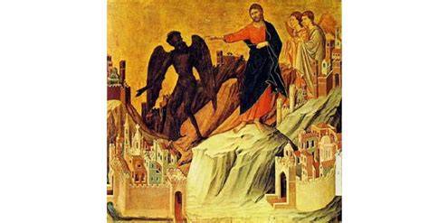 Gesù nel deserto guidato dallo Spirito Santo