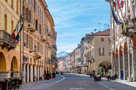 Paesaggio storico tra Cuneo e Mondovì